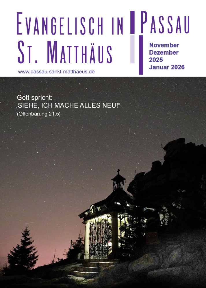 Evangelisch in Passau - November 25 bis Januar 26