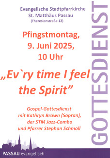 Gospel-Gottesdienst am Pfingstmontag